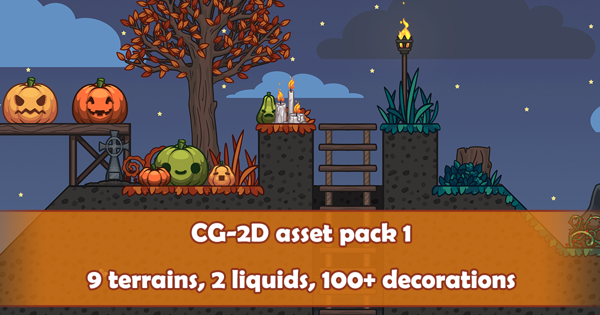 Unity 2d Asset Sample CG-2D asset pack 1 | 2D Environments | Unity Asset Store