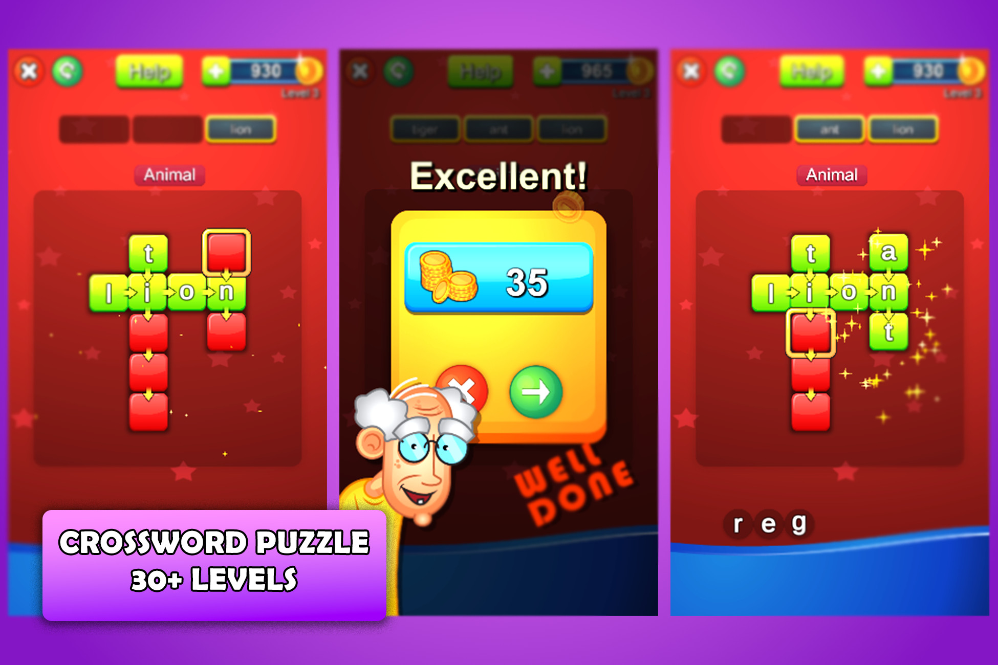 Crossword Champion 2D - Game Template, image 1