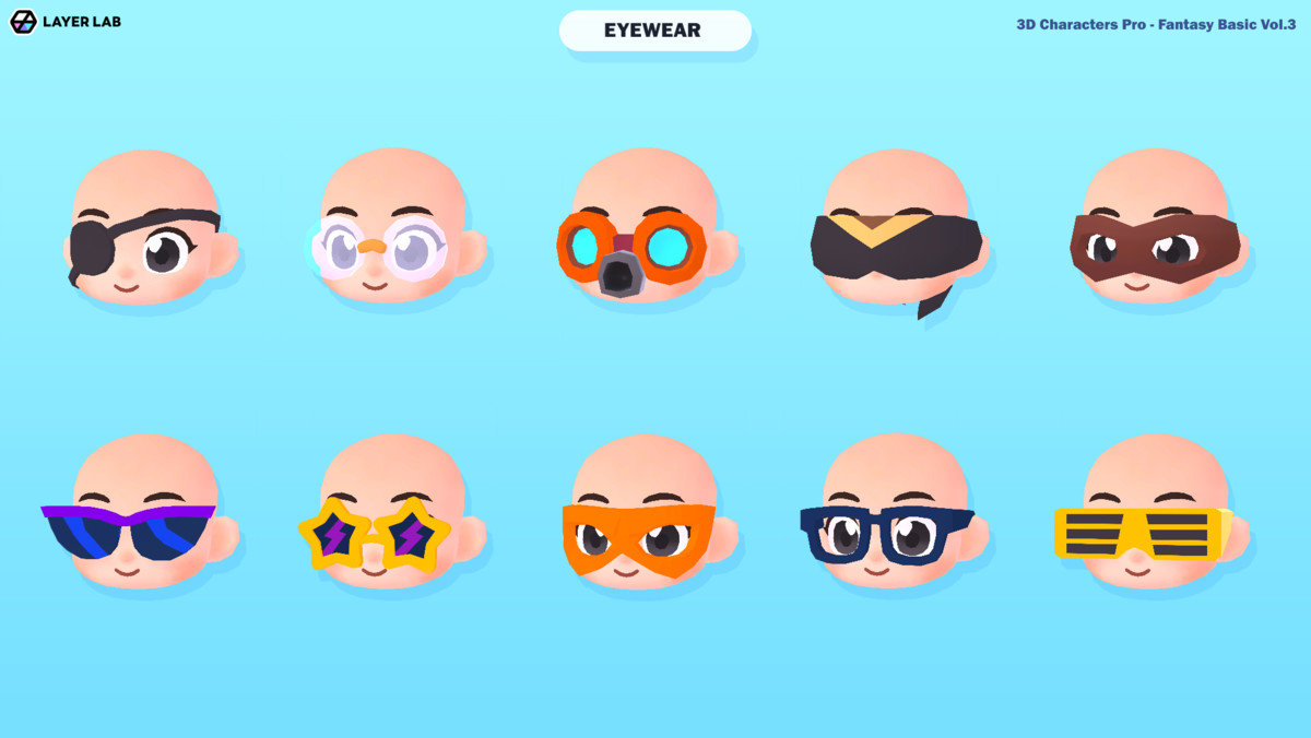 3D Characters Pro - Fantasy Basic Vol.3