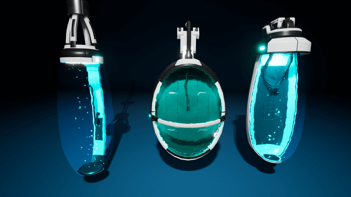 Sci-Fi Cryo Pods (Capsules)