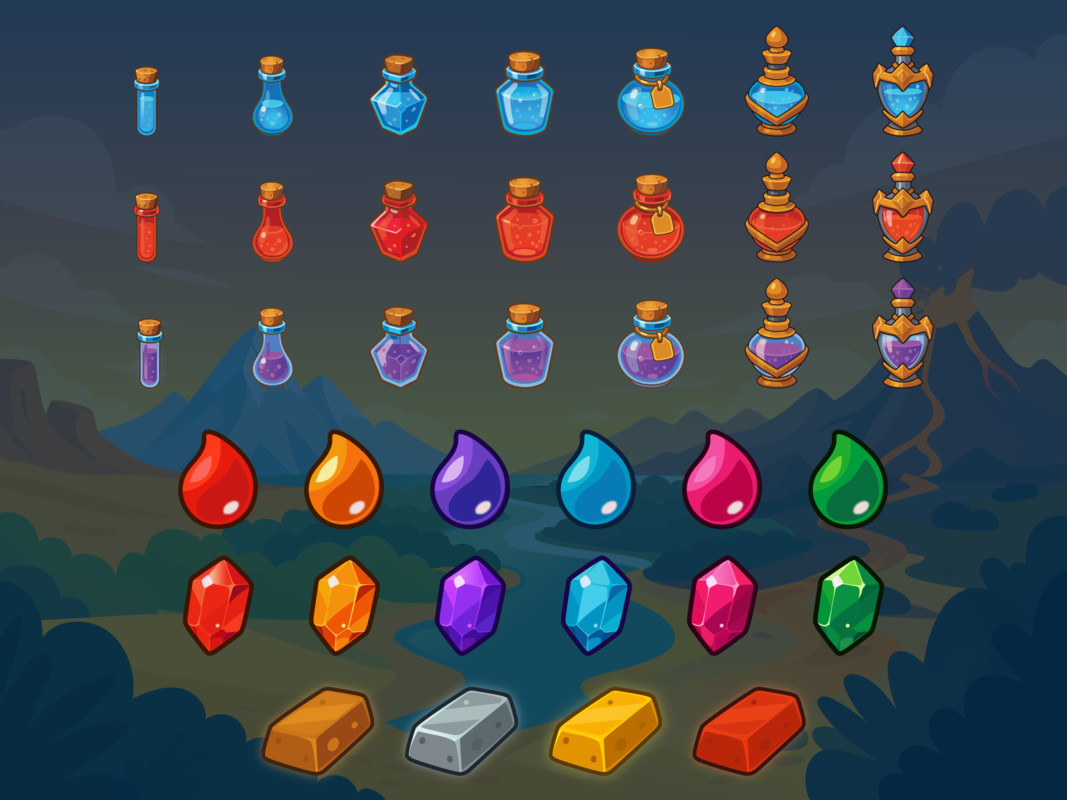 Mystic Realms: Premium Fantasy UI System