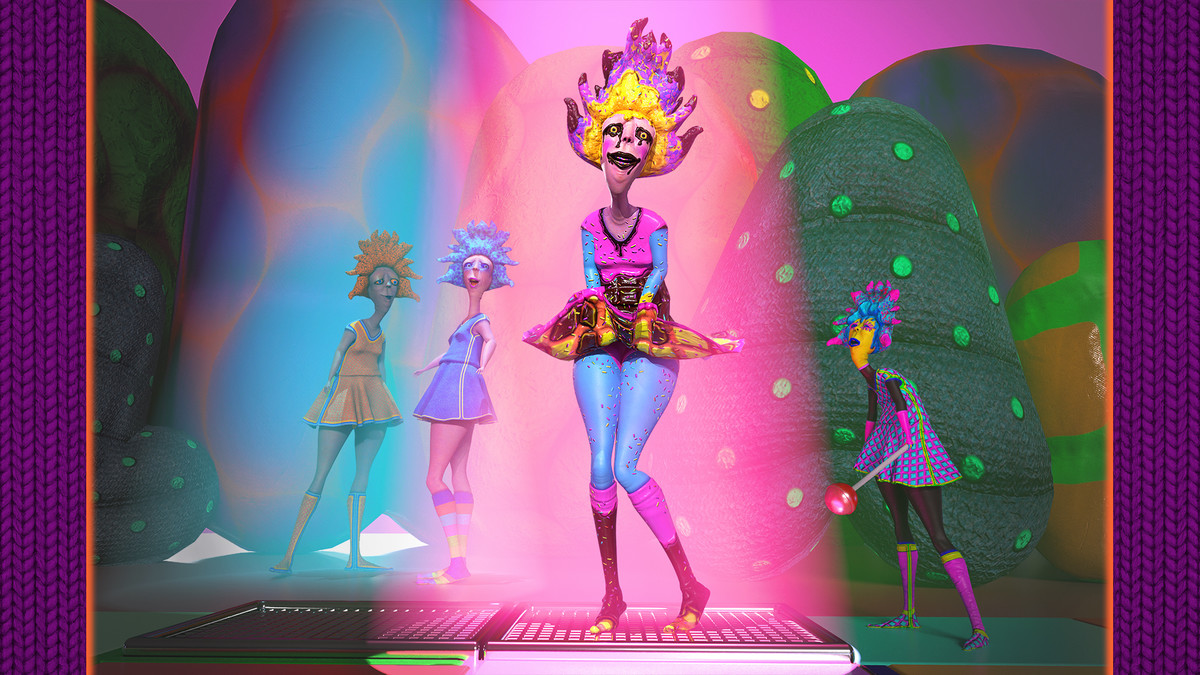 Cartoon Stylized Character - Chocolatta