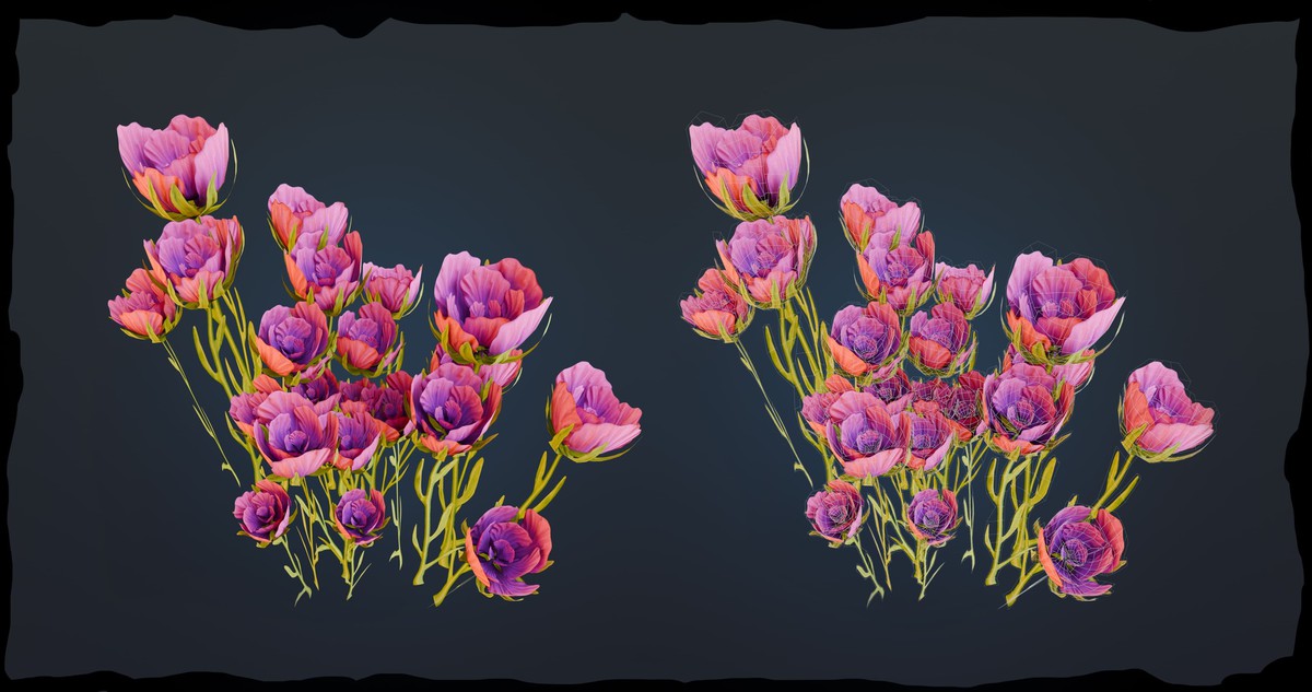 Stylized_Plants_Flowers_Mushrooms