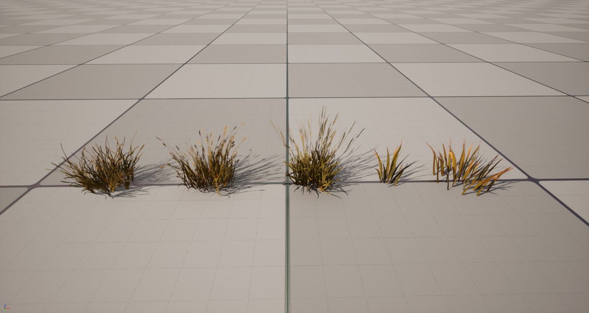 Realistic Meadow Grass Pack – Game Ready Foliage
