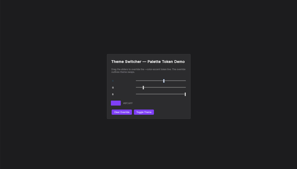 UI Toolkit: Theme Switcher
