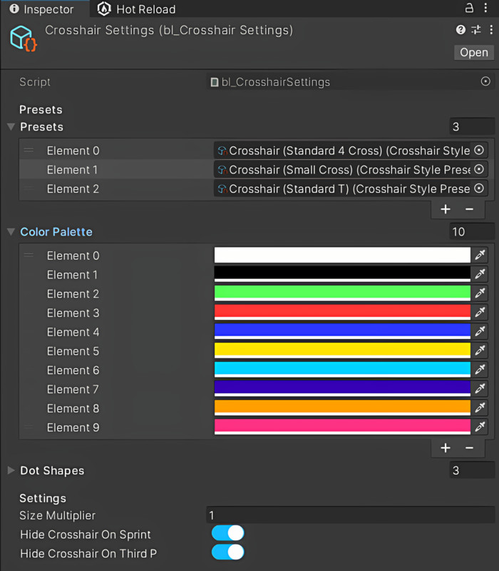 Crosshair Pro - MFPS Addon