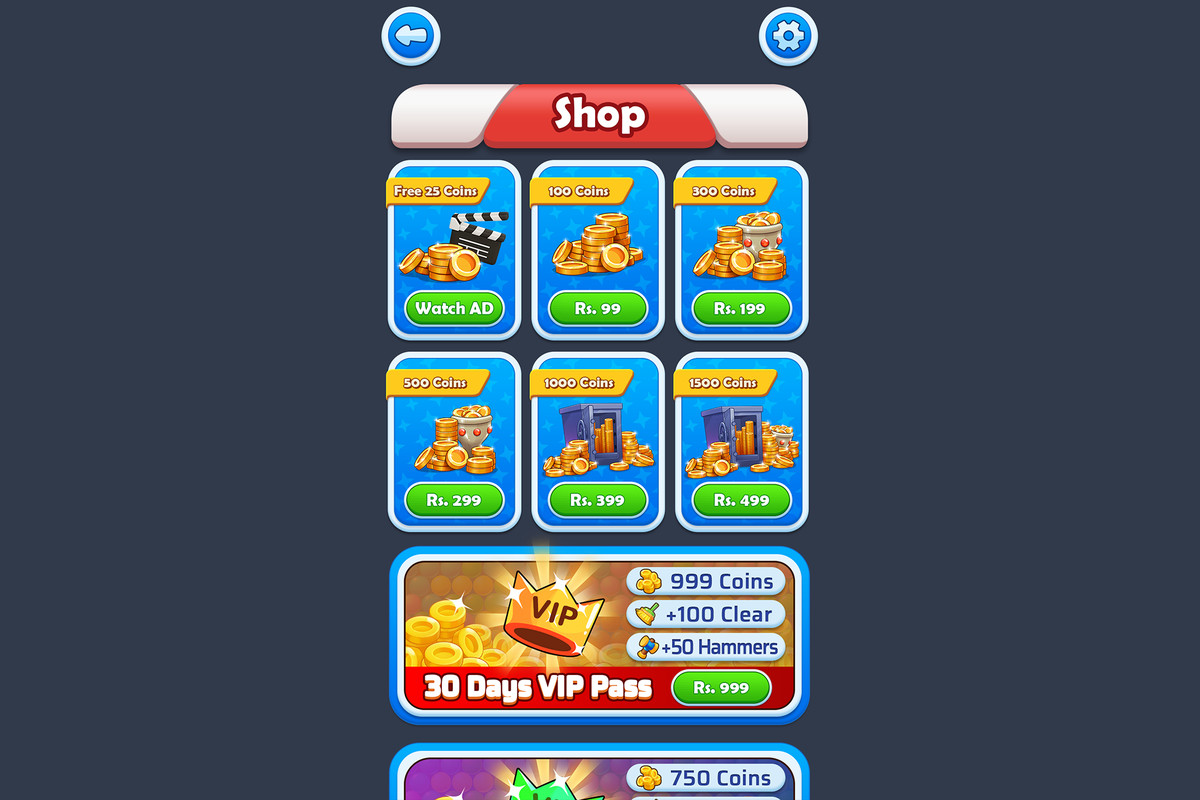 Universal Hypercasual UI Kit – 2D Game UI, HUD, Menus & GUI