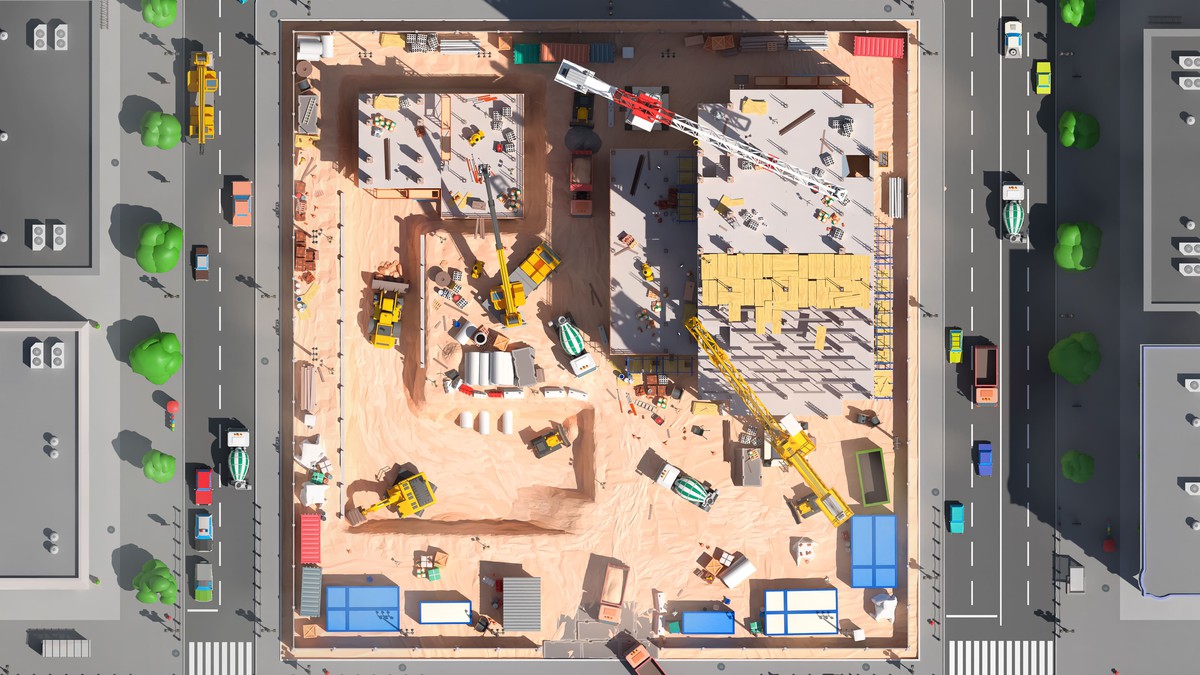 Construction - Low Poly 3D Models Pack