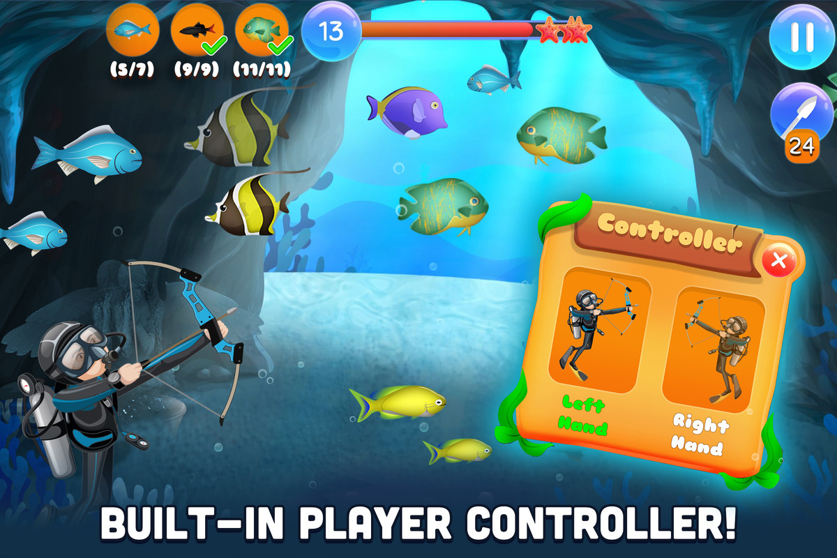 Fish Hunting Archery Complete Game Template
