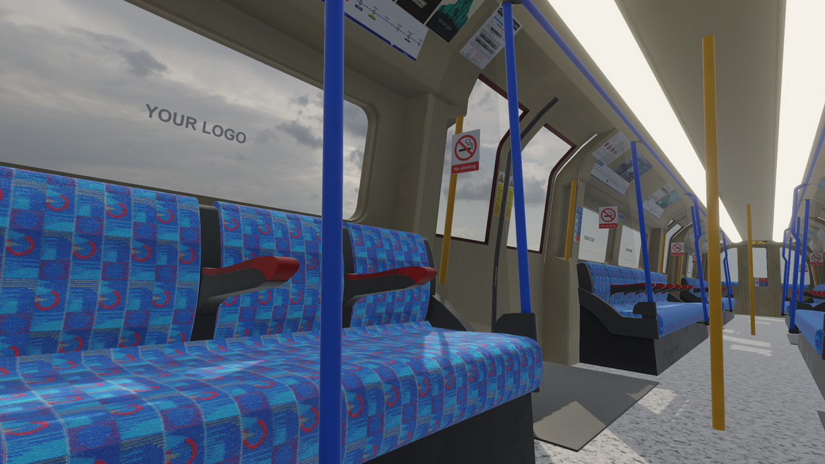 London Tube Subway Train