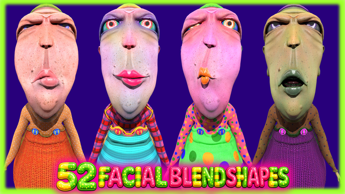 Cartoon Stylized Character - Cranky