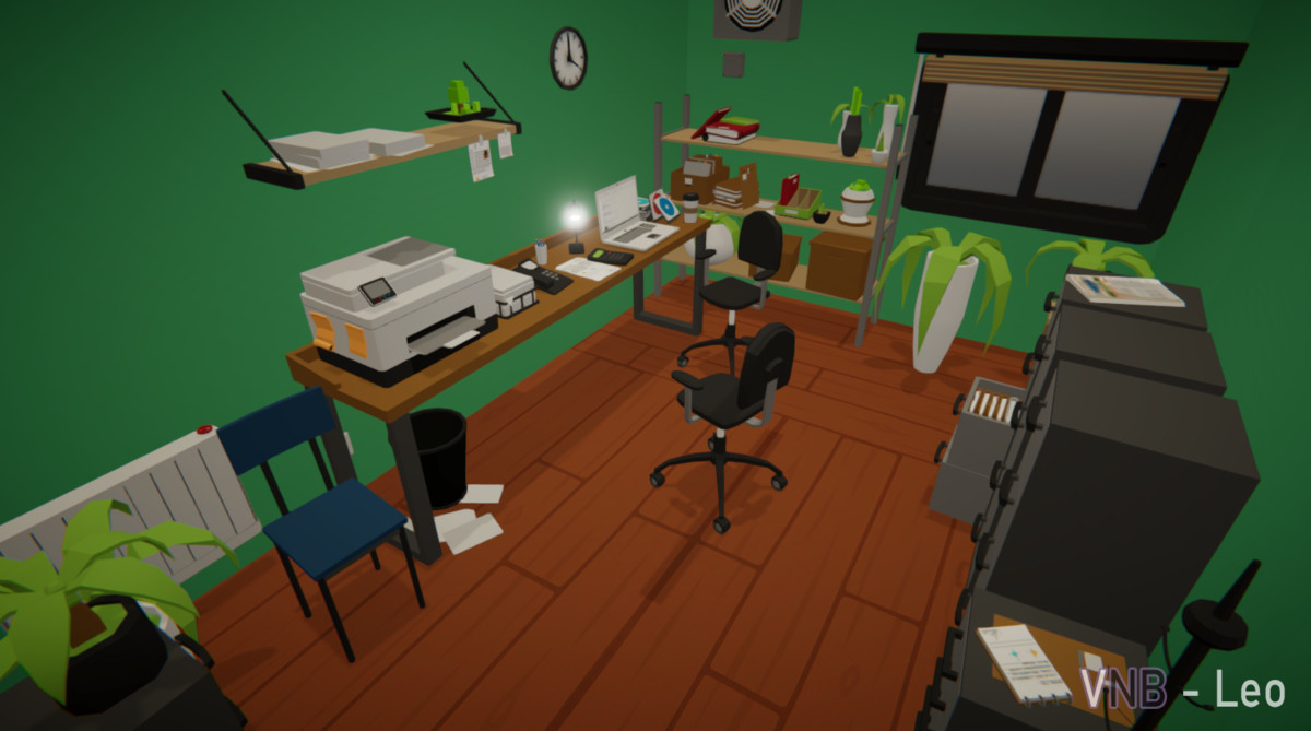 Low-Poly Office Set #3 [+440 Models] [VNB]