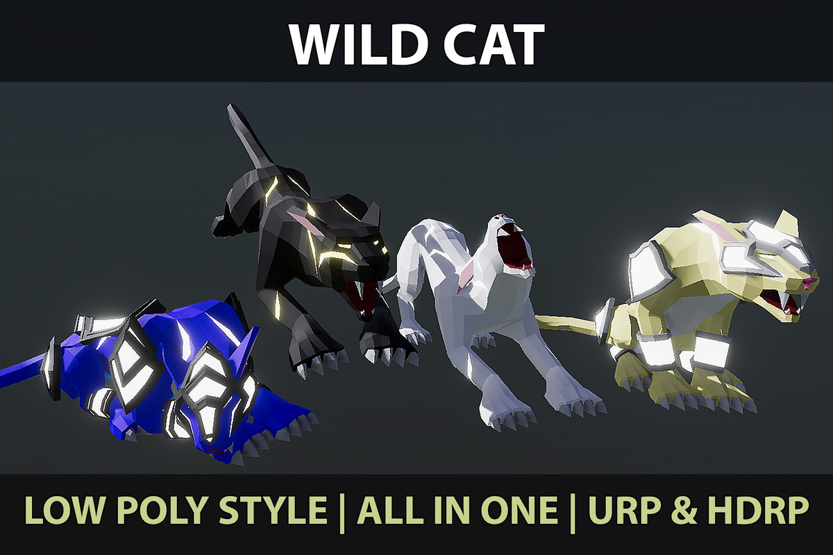 Low Poly Style Universe Collection