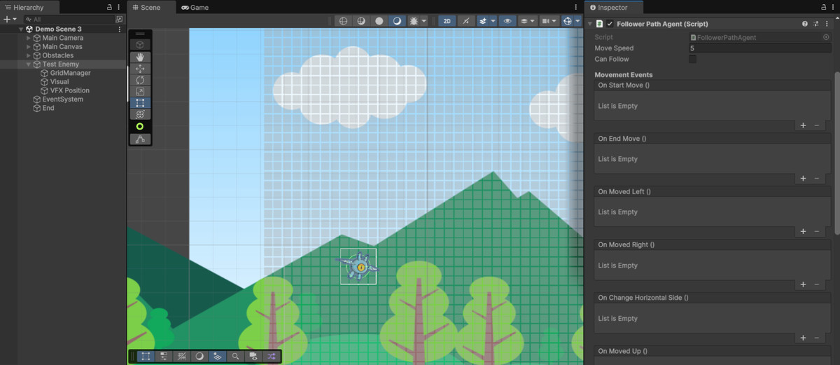 A* Pathfinding & Follower Toolkit for 2D