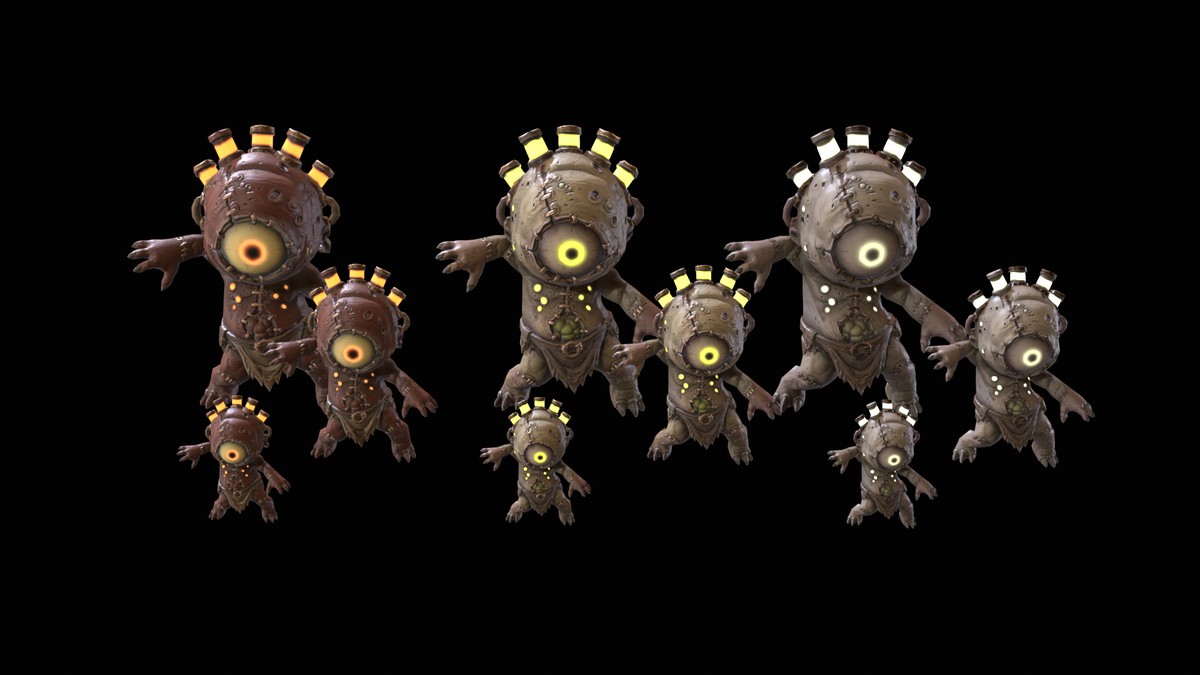 Chibi Necro Zombie Eye