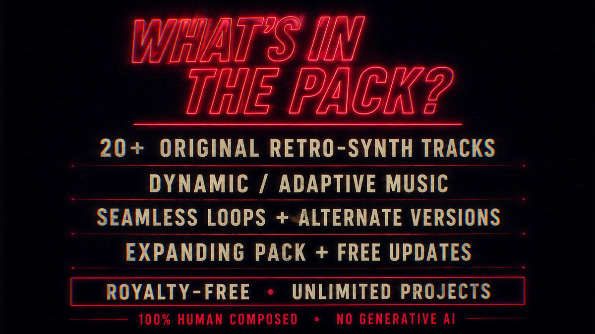 Stranger Synths - Retro Synthwave Horror Music