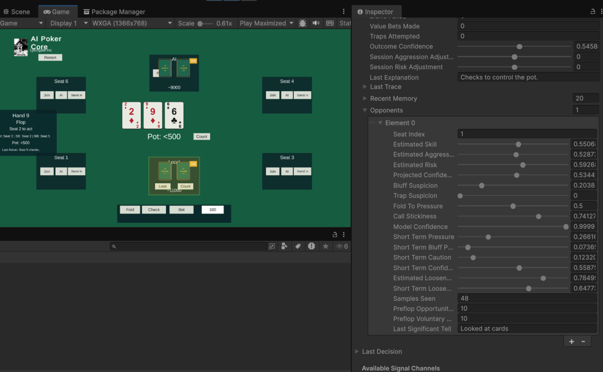 AI Poker Core