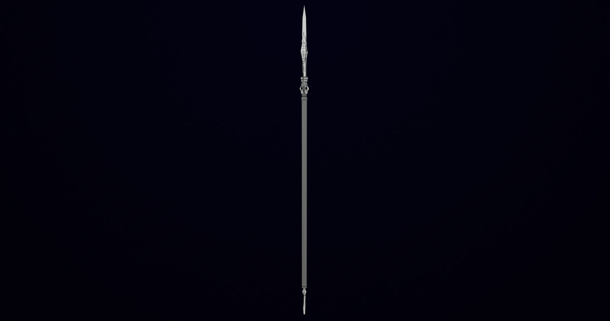 Fantasy Trident 05 URP HDRP Textures