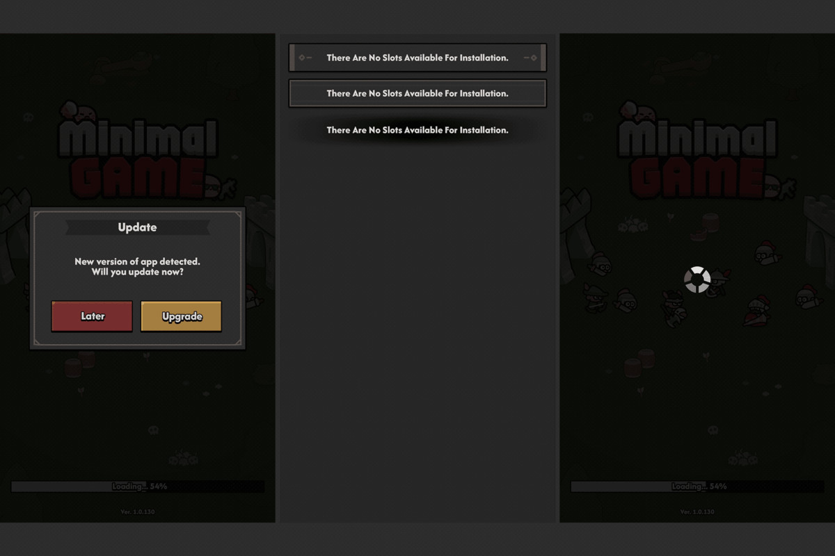 GUI Pro - Minimal Game Dark