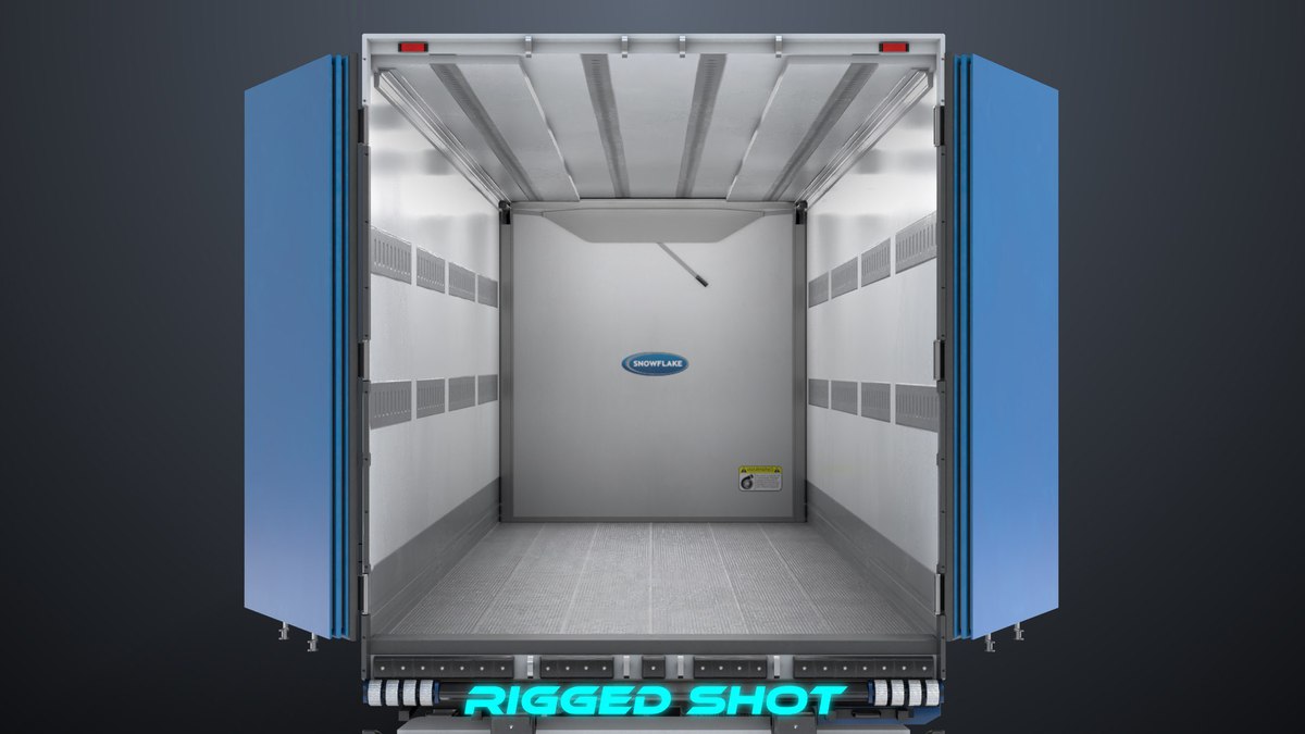 Refrigerator Trailer 05 URP HDRP Textures