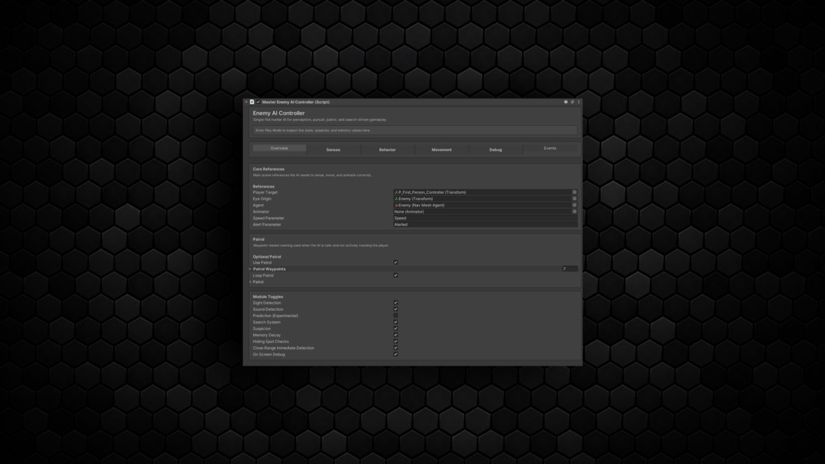 AI Horror Enemy Toolkit (AIHET)