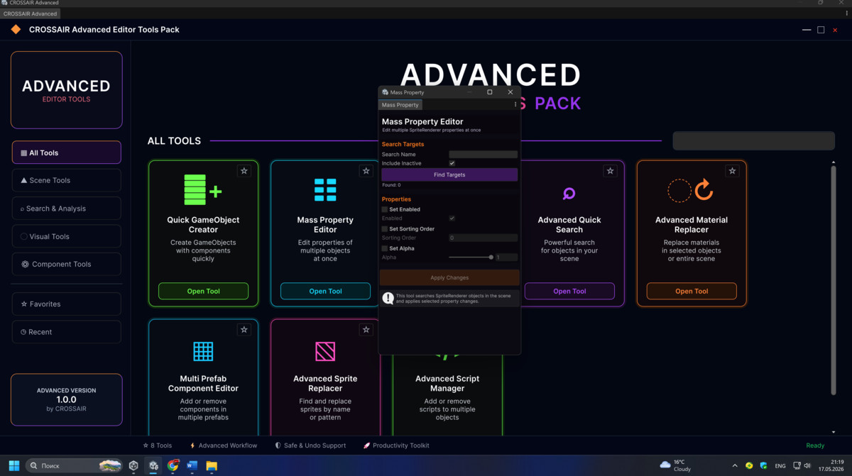 Advanced Editor Tools Pack