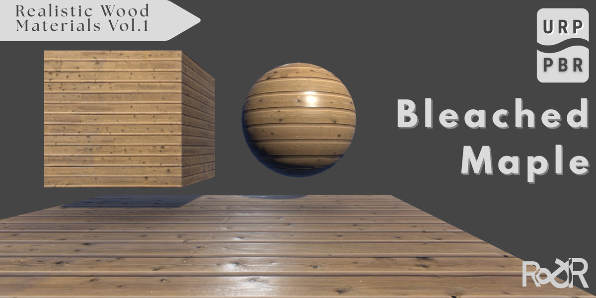 Essential Realistic Wood Materials Vol 1