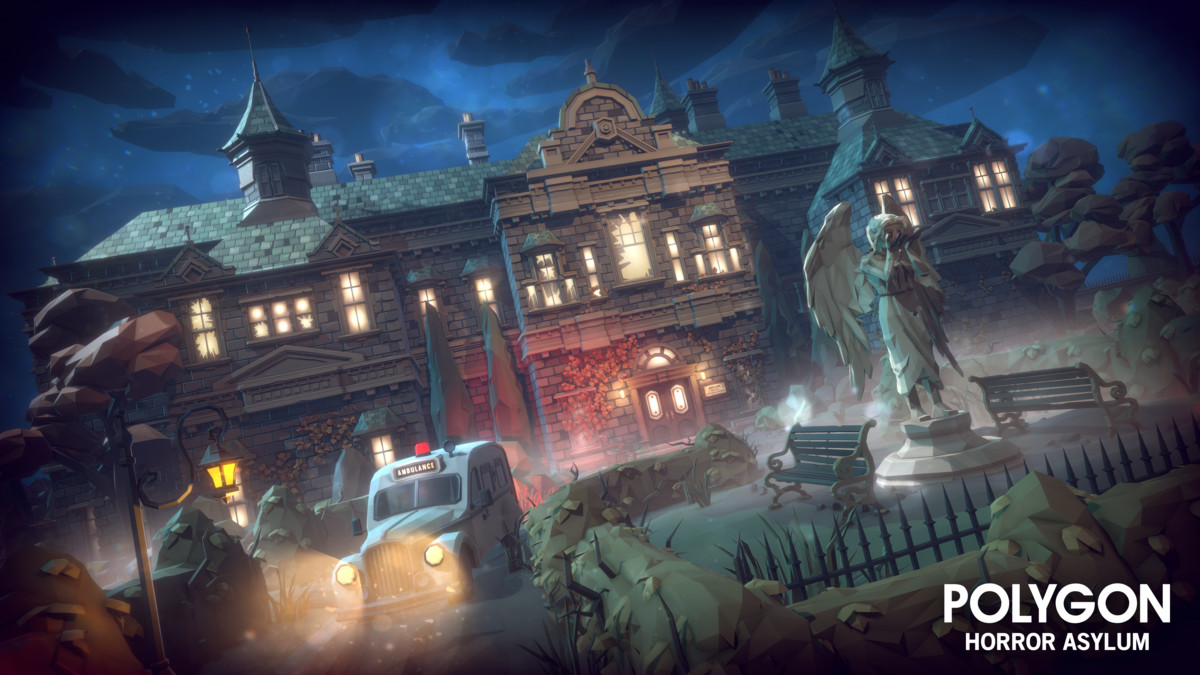 Bundle - POLYGON Police Station, Horror Asylum & Prison Map