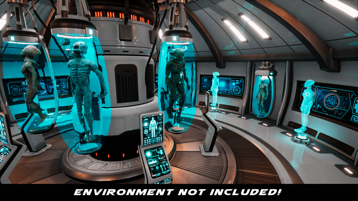 Sci-Fi Cryo Pods (Capsules)