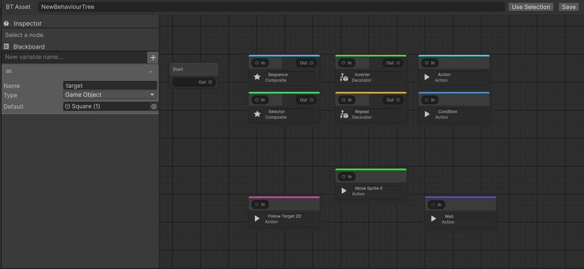 BTGraph Pro - AI Behaviour Tree Framework
