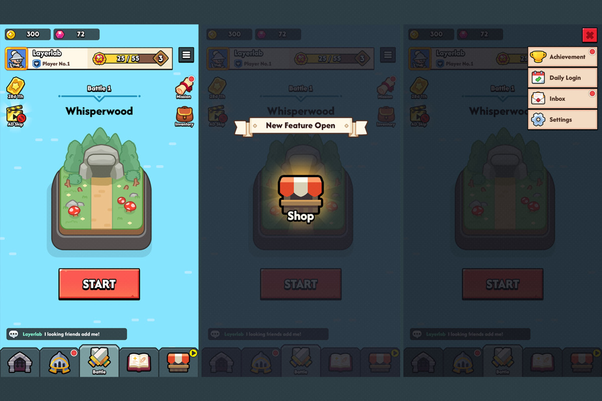 GUI Pro - Minimal Game Light