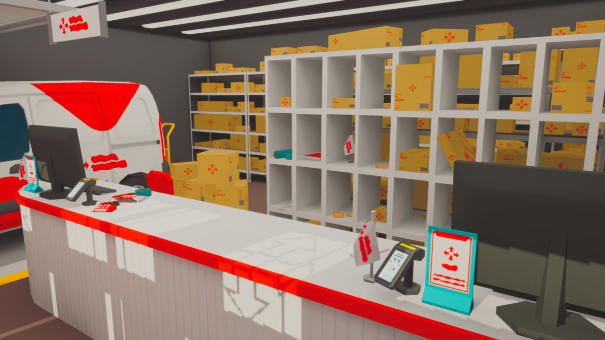 Low Poly Post Office