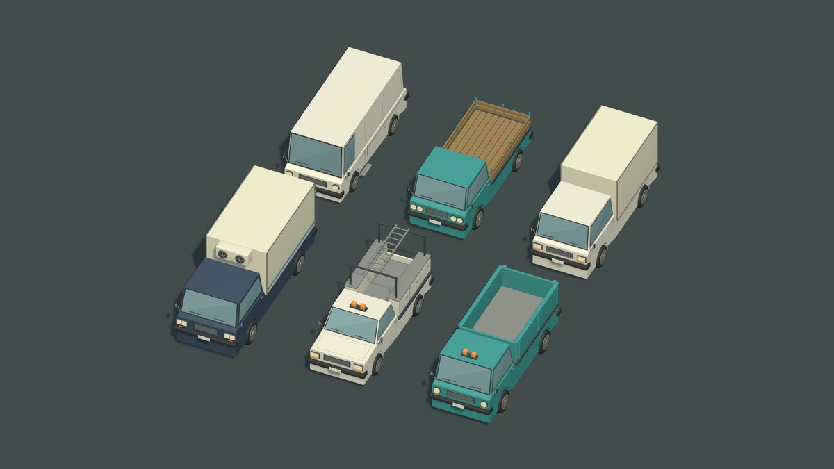 FrostDrive - Low Poly Retro Cars
