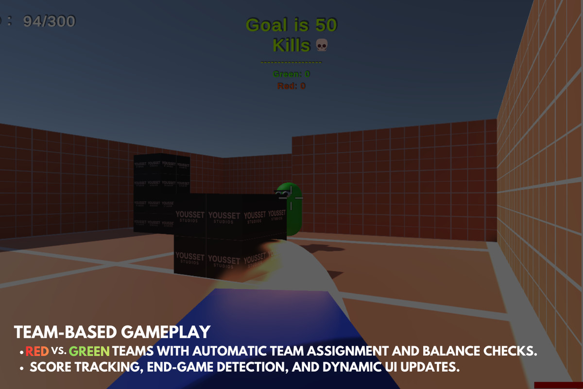 Easy Multiplayer Shooter – Custom Weapons & Game Modes