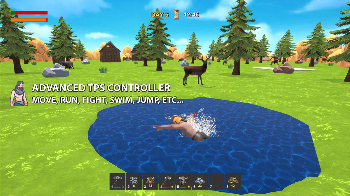 Complete Building, Survival & Crafting Game Kit