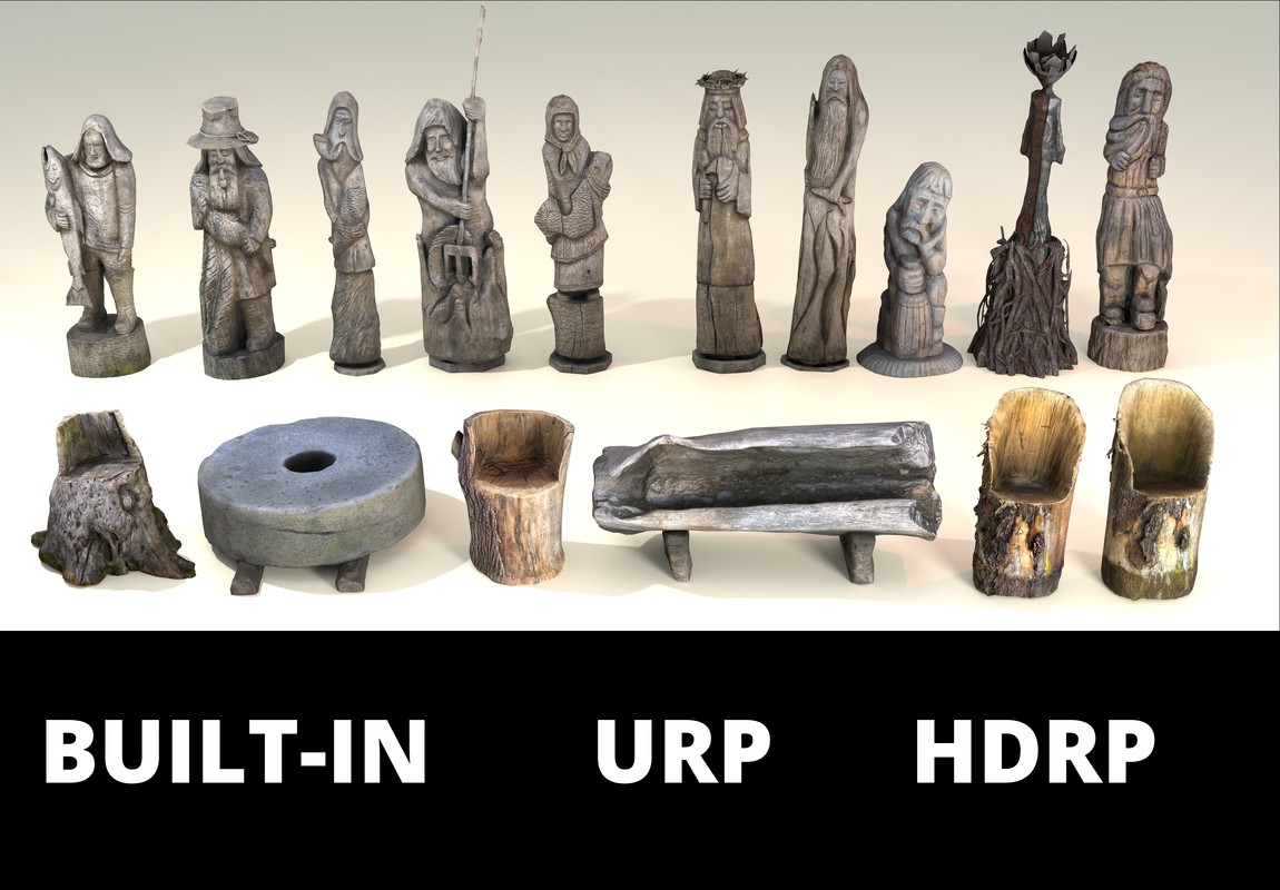 Wooden props volume one photogrammetry