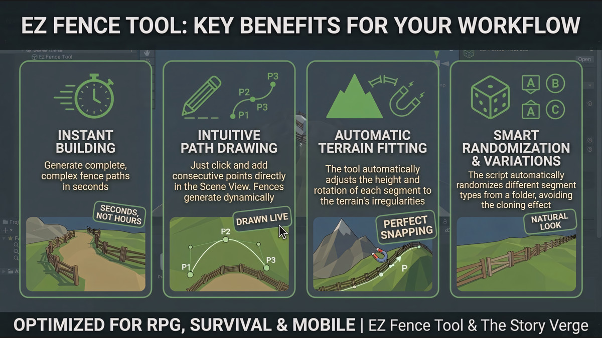 Roadside Tales - Modular Fence Narrative Pack & Tool