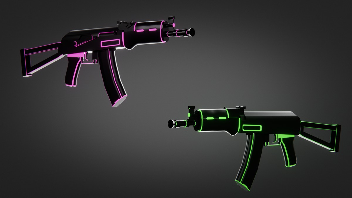 Ultimate Weapon Pack — 23 Guns + 943 Skins (Low Poly, Stylized, FPS/TPS Ready)