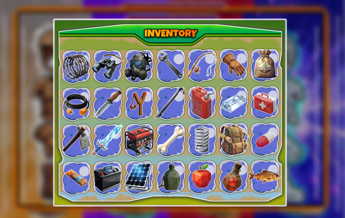 LowPoly Stylized - Survival Icons GUI