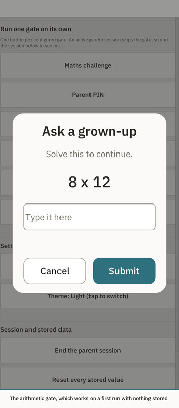 Guardian Gate | Parental Gate for Kids Apps