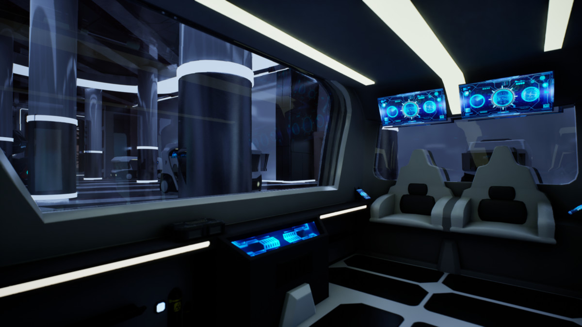 Futuristic Environment Kit Vol.3 – Sci-Fi Armory Facility