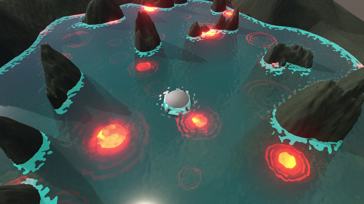 Cyber Neon Water Shader