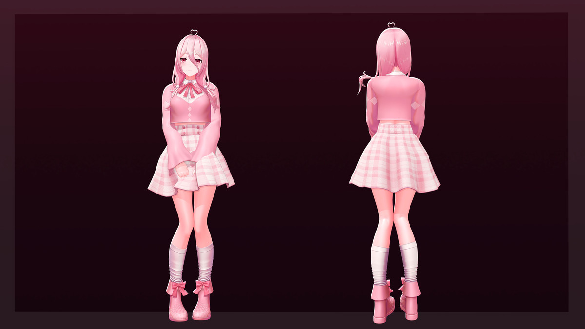 Noel 3D Anime Style Character