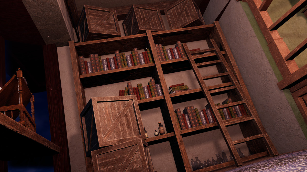 Witch House (Magical House, Magical Shop, Witch Shop, Fantasy Shop)