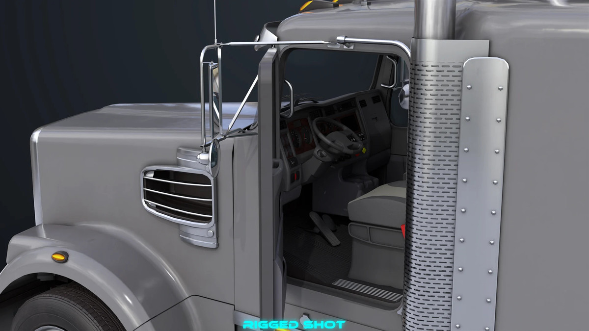 Heavy Truck 6 Chassis Collection URP HDRP Textures