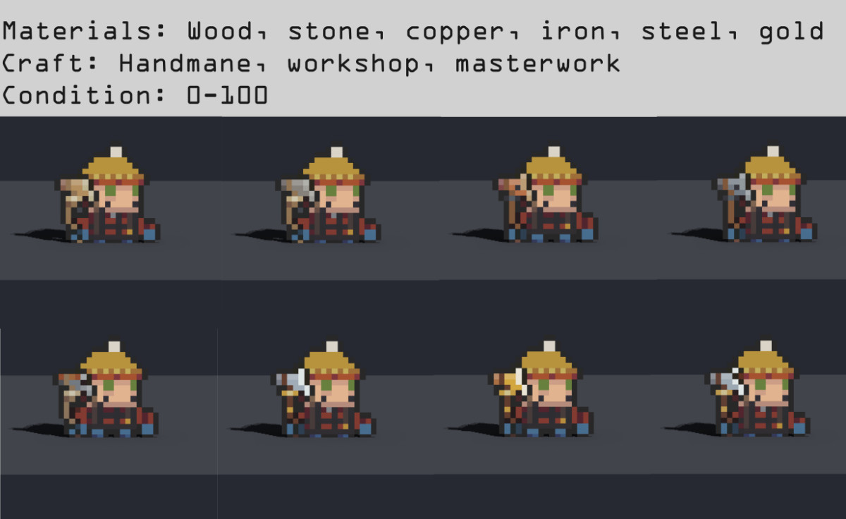 2D Infinite Character Forge - Cozy Life