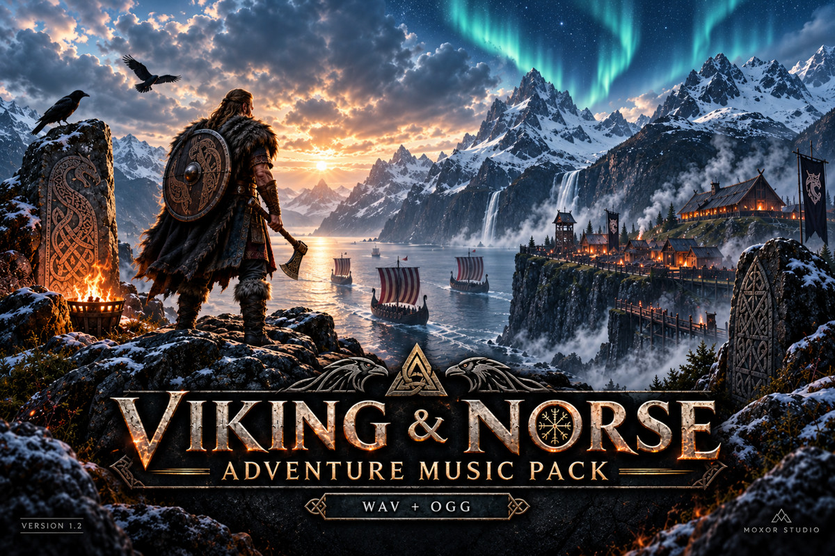 Viking & Norse Adventure Music Pack