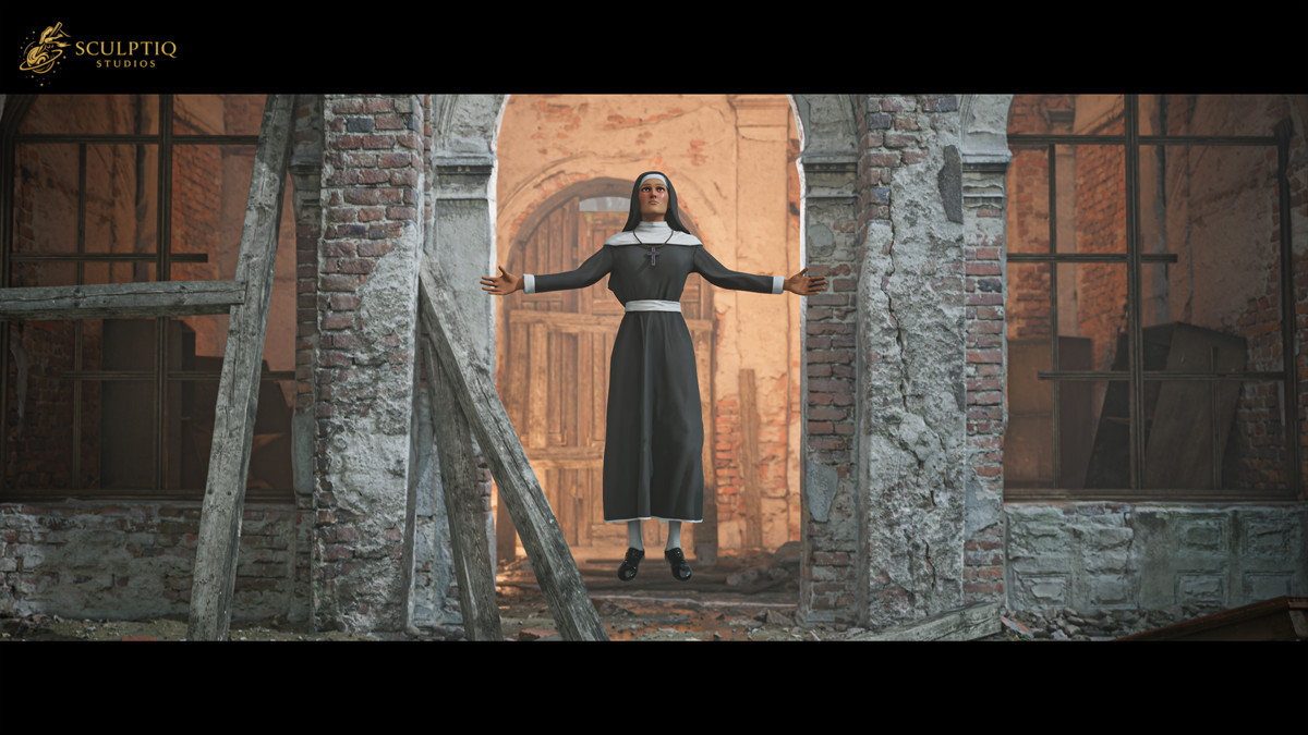 Nun / Possessed Nun - Dual Form Character