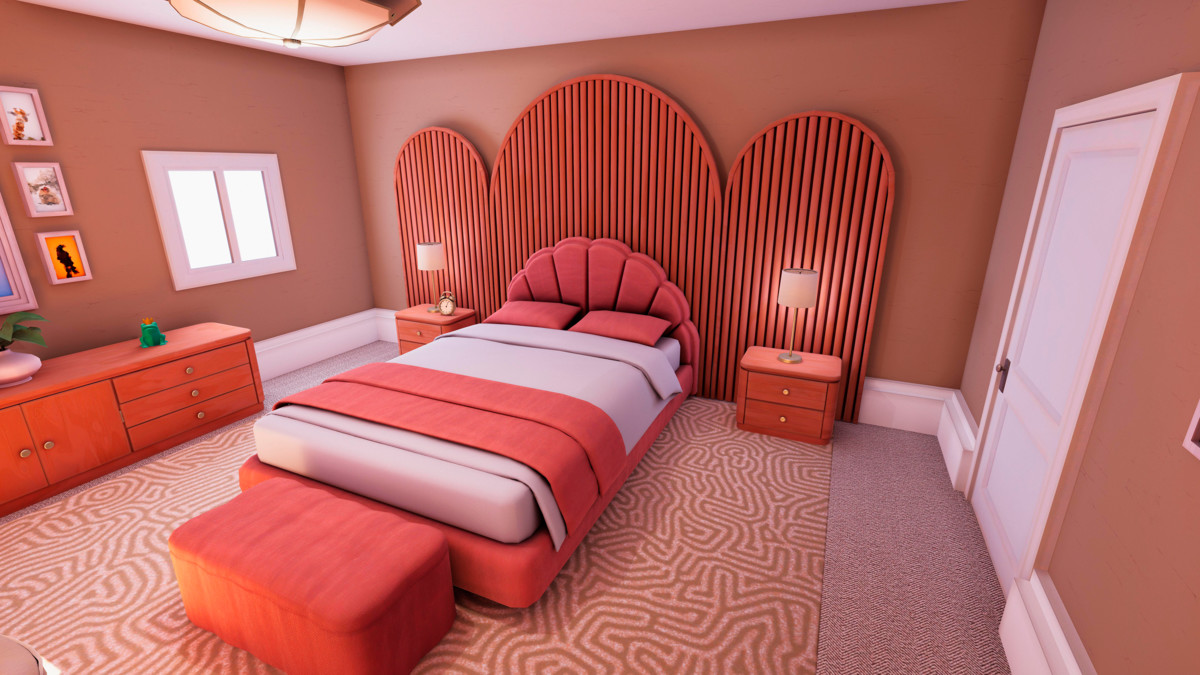 Stylized Modular Bedroom - PBR Interior Kit (URP/Built-In/HDRP)