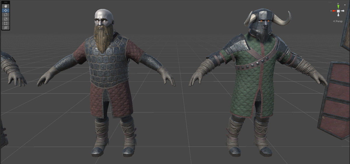 Dwarf Warrior Modular 01